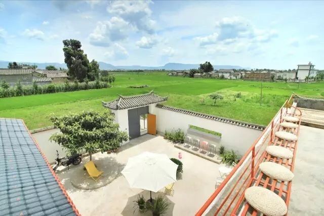 大理·依谷坐憩，在稻田里種間甜品店靜待光陰