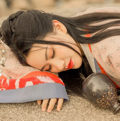 親密無間漢服古風(fēng)頭像，唯美古風(fēng)閨蜜頭像