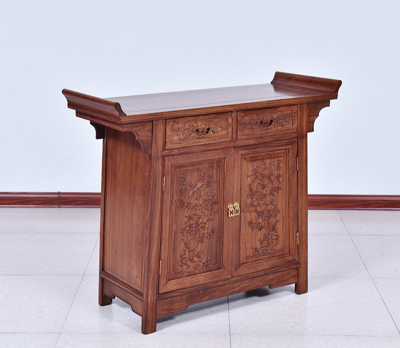 古典雕花家具，仿古紅木中式柜子