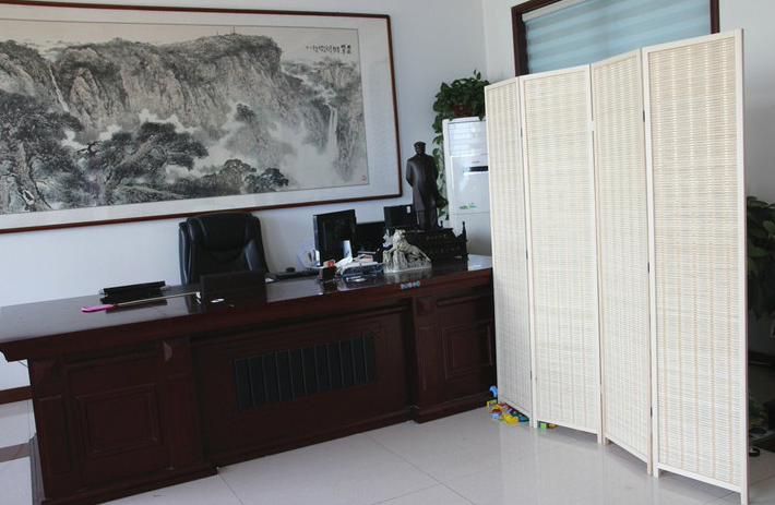 簡(jiǎn)易屏風(fēng)竹編隔斷，中式木質(zhì)屏風(fēng)