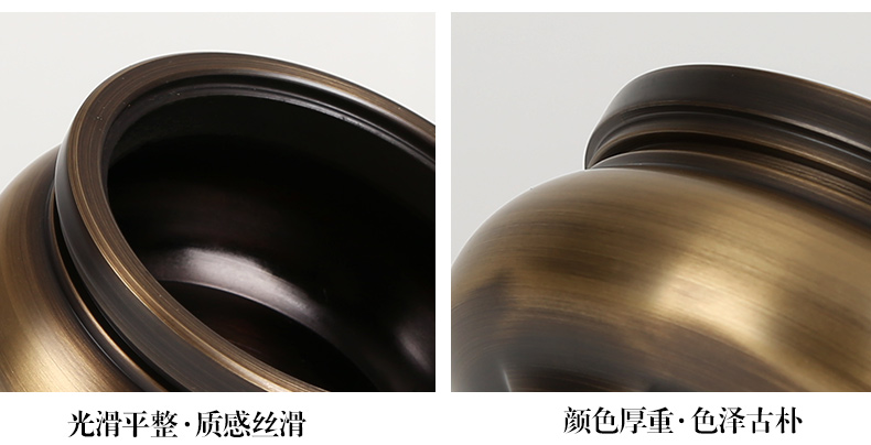 三足藤花熏香爐，拉絲仿古香爐