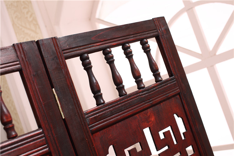 仿古實木屏風隔斷，精美中式屏風