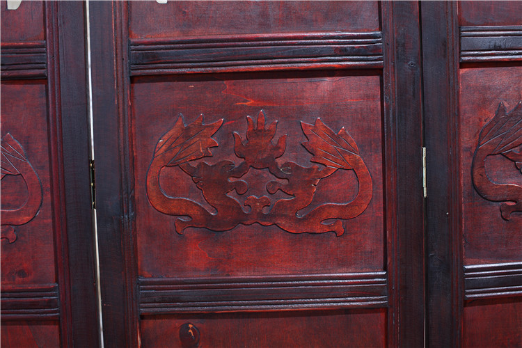 仿古實木屏風隔斷，精美中式屏風