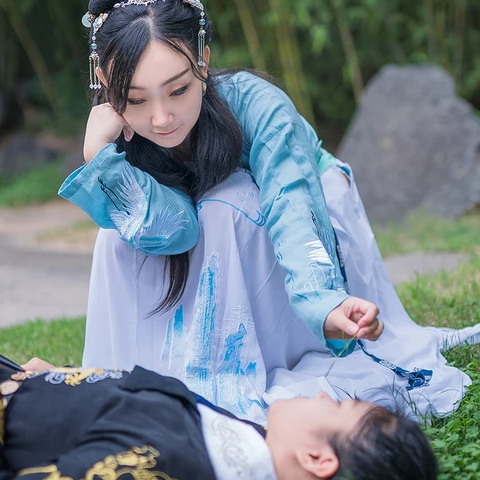 談笑風(fēng)生閨蜜頭像，唯美古風(fēng)頭像