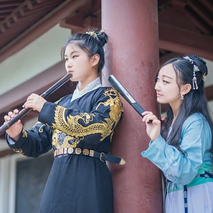 談笑風(fēng)生閨蜜頭像，唯美古風(fēng)頭像