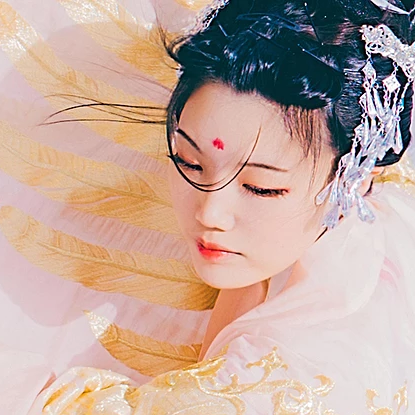 冰雪美人飄逸唯美頭像，唯美古風(fēng)女子頭像