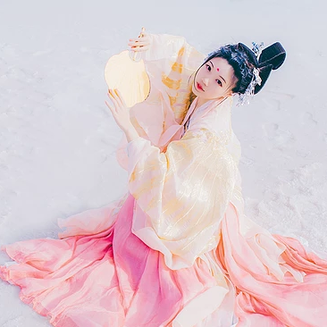 冰雪美人飄逸唯美頭像，唯美古風(fēng)女子頭像