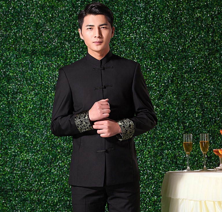 家佳樂文學(xué)休閑立領(lǐng)中山裝，時(shí)尚復(fù)古國(guó)風(fēng)唐裝