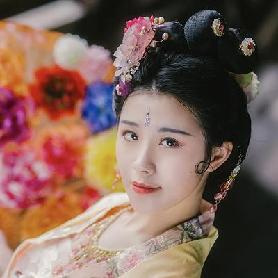 花樣年華女子頭像，唯美古風(fēng)真人頭像
