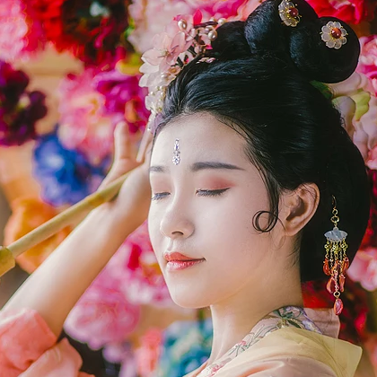 花樣年華女子頭像，唯美古風(fēng)真人頭像