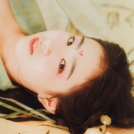 小清新漢服少女頭像，唯美古風(fēng)真人頭像