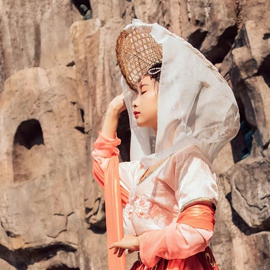 浮世年華少女頭像，唯美古風(fēng)真人頭像