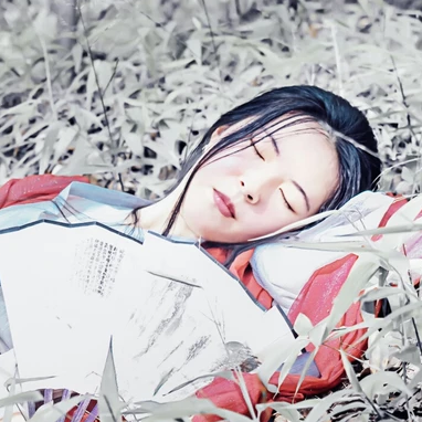 冰雪柔情少女頭像，唯美古風真人頭像