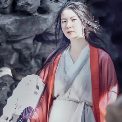 冰雪柔情少女頭像，唯美古風真人頭像