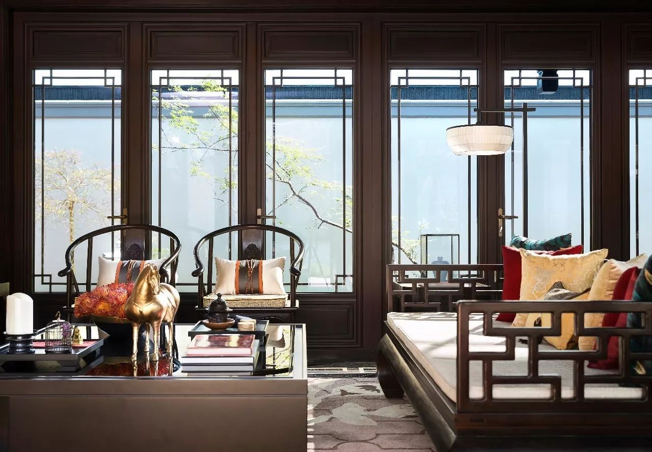 詩意家佳樂文學(xué)元素的中式大宅裝修設(shè)計