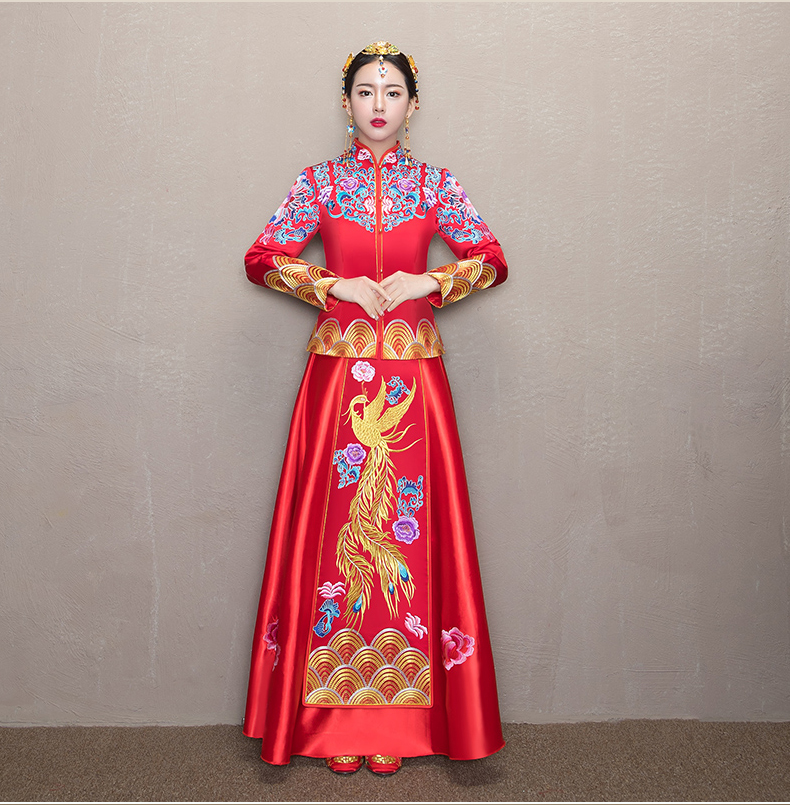 復古典雅秀禾服，時尚中式禮服新娘禮服