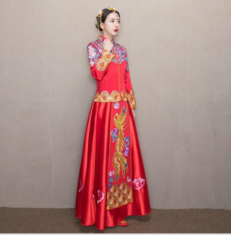 復古典雅秀禾服，時尚中式禮服新娘禮服