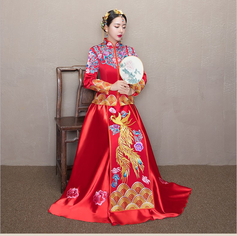 復古典雅秀禾服，時尚中式禮服新娘禮服