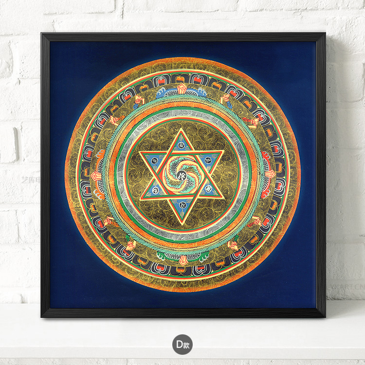 九款民族風(fēng)抽象圖案掛畫(huà)，家佳樂(lè)文學(xué)古風(fēng)裝飾畫(huà)