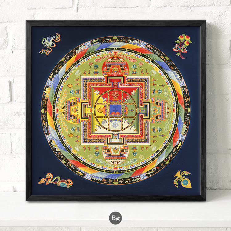 九款民族風(fēng)抽象圖案掛畫(huà)，家佳樂(lè)文學(xué)古風(fēng)裝飾畫(huà)
