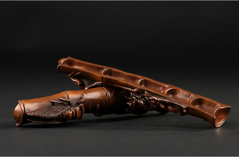 仿古知足常樂鎮(zhèn)紙，文房四寶鎮(zhèn)尺