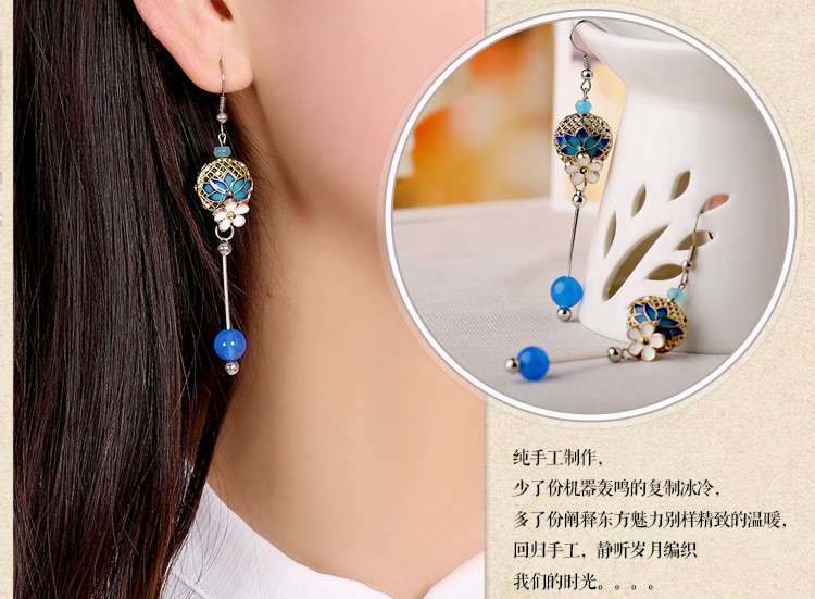 長相廝守耳環(huán)，鏤空雕花首飾