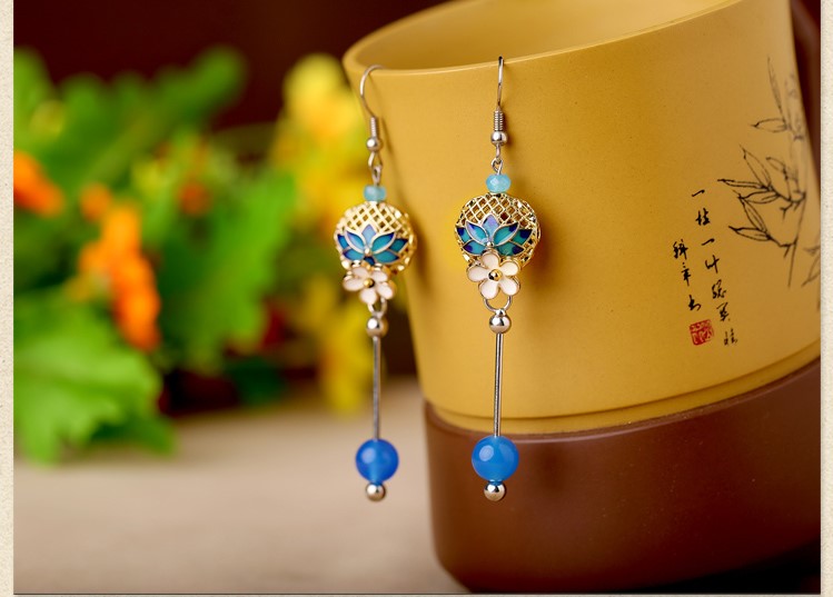 長相廝守耳環(huán)，鏤空雕花首飾