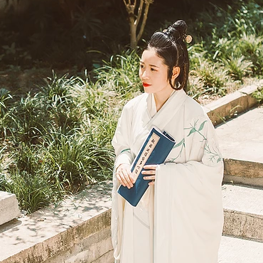 優(yōu)雅白衣女子頭像，唯美古風(fēng)真人頭像