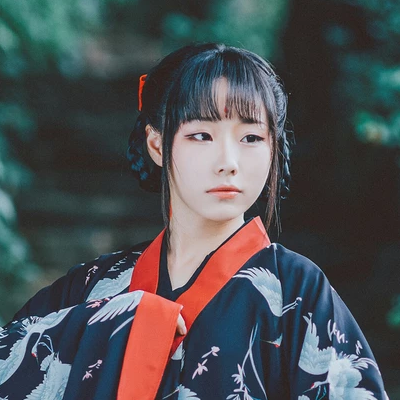 俏皮可愛漢服女子頭像，唯美古風(fēng)真人頭像