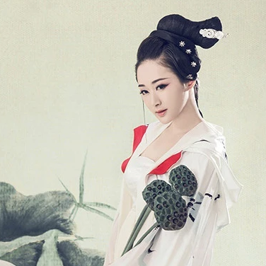 清新藕風(fēng)輕女生頭像，唯美古風(fēng)真人頭像