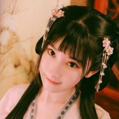 清新淡雅漢服閨蜜頭像，唯美古風(fēng)真人頭像