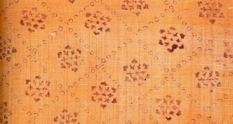 最華麗的傳統(tǒng)花布，《源氏物語》的中國絲織品