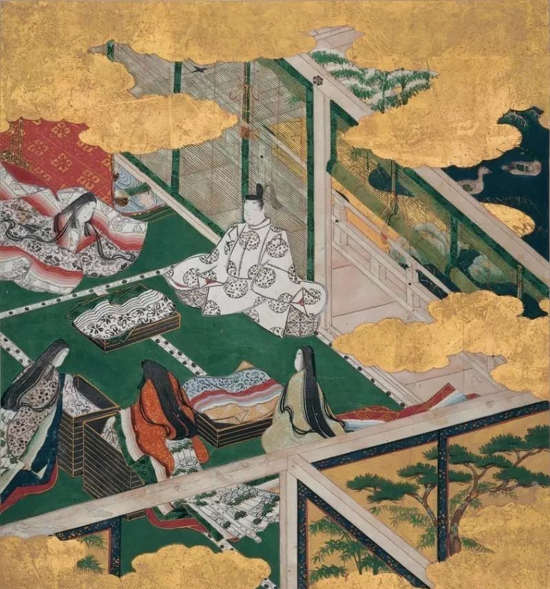 最華麗的傳統(tǒng)花布，《源氏物語(yǔ)》的中國(guó)絲織品