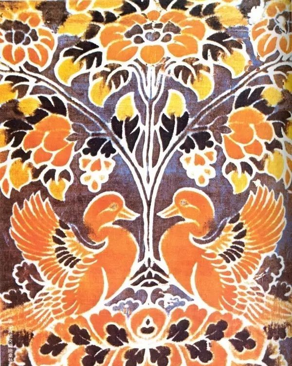 最華麗的傳統(tǒng)花布，《源氏物語》的中國絲織品