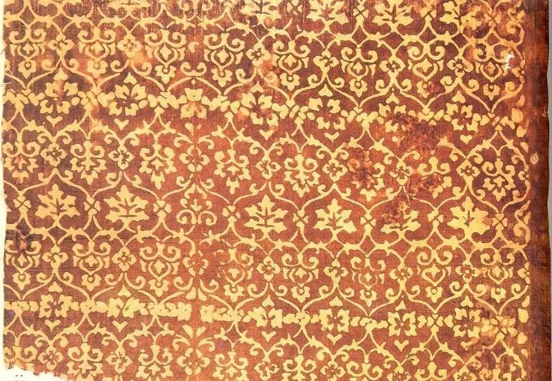 最華麗的傳統(tǒng)花布，《源氏物語》的中國絲織品