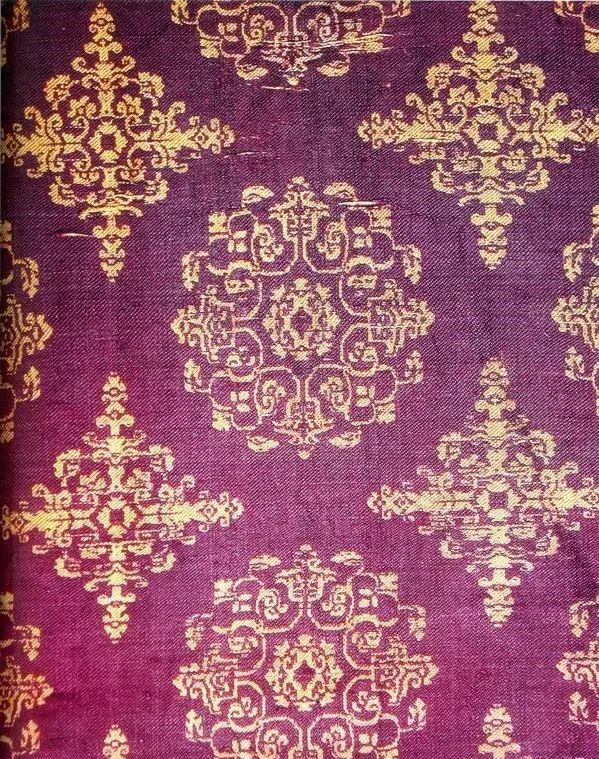 最華麗的傳統(tǒng)花布，《源氏物語》的中國絲織品