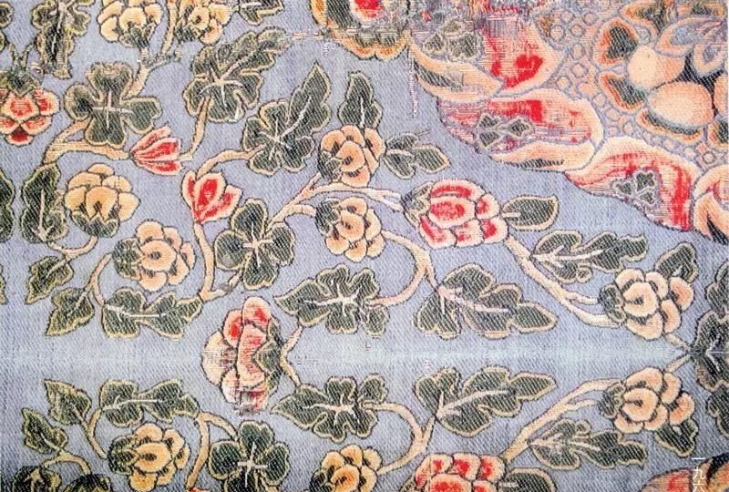 最華麗的傳統(tǒng)花布，《源氏物語》的中國絲織品
