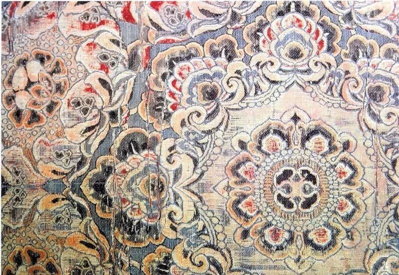 最華麗的傳統(tǒng)花布，《源氏物語》的中國絲織品