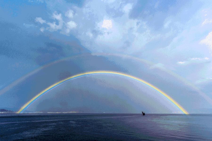 大理洱?！w心，歸心看海煙雨江南