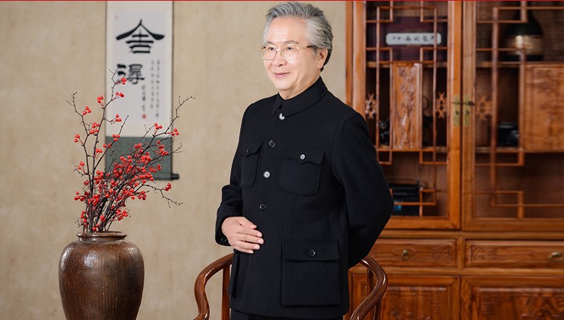 家佳樂文學民國中華立領中山裝