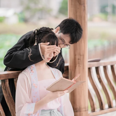 長相思情侶頭像，唯美古風真人頭像