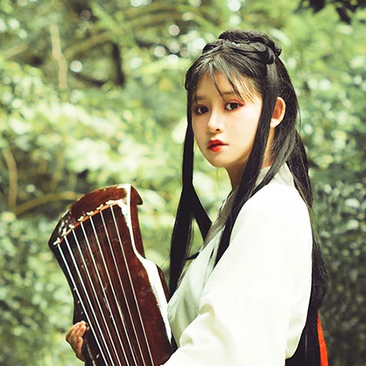 嬌艷彼岸花女生頭像，唯美古風(fēng)真人頭像