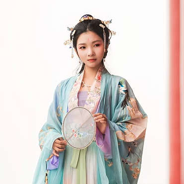 長(zhǎng)相思帶傘女生頭像，唯美古風(fēng)真人頭像