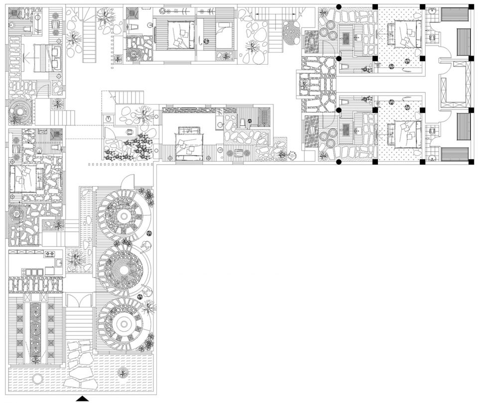 香格里拉·言?意，頗有古代山水畫的意境