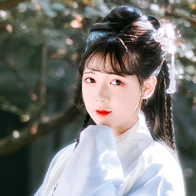 淡雅女生頭像，唯美古風(fēng)真人頭像