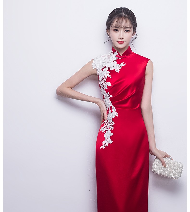 時尚典雅中式禮服，家佳樂文學(xué)優(yōu)雅晚禮服