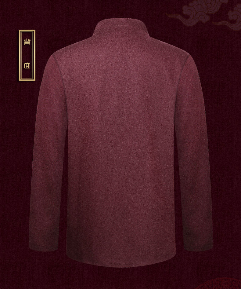 古典情侶羊毛妮唐裝，復(fù)古風(fēng)中式唐裝