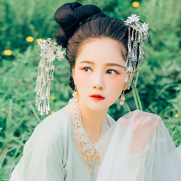 白衣仙子女生頭像，唯美古風(fēng)真人頭像