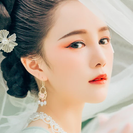 白衣仙子女生頭像，唯美古風(fēng)真人頭像