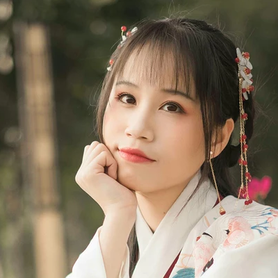 清新可愛漢服女生頭像，唯美古風(fēng)真人頭像